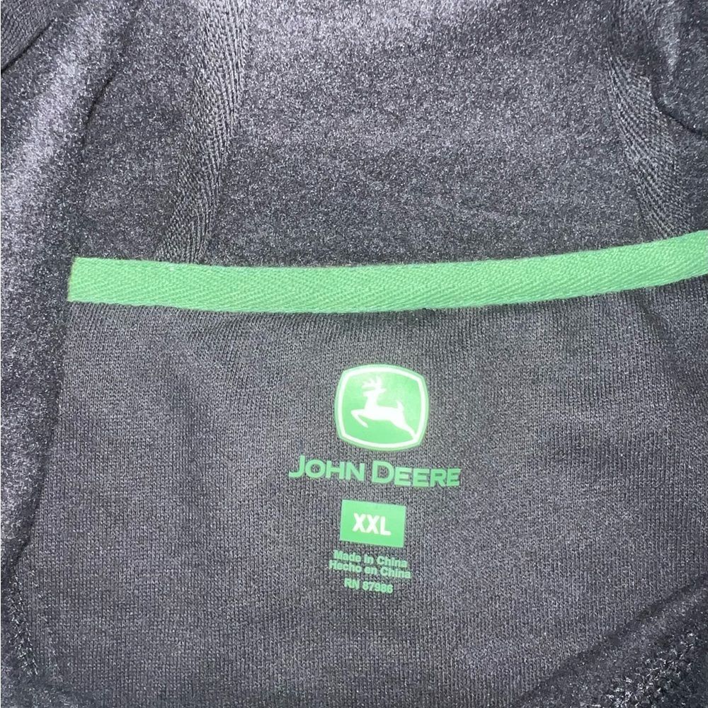 John Deere Core Graphic Logo Hoodie Black- Size XXL - Picture 8 of 10
